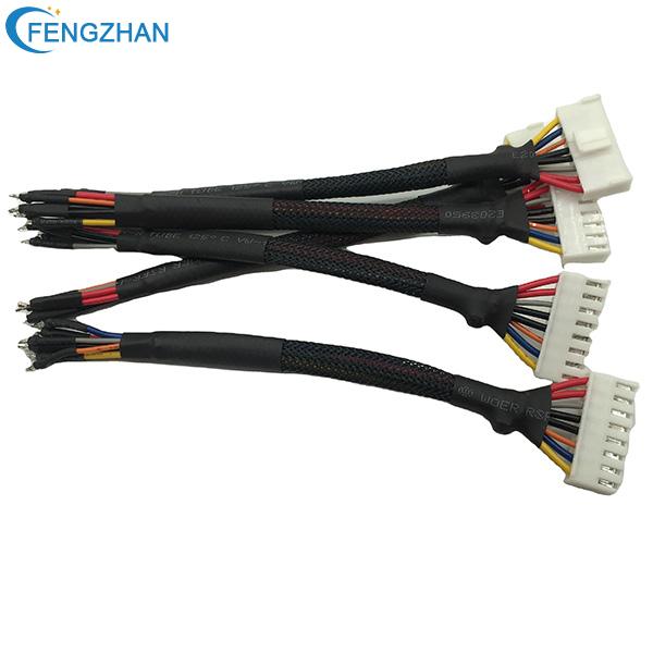 PVC Wire JST 8 Pin Connector Sheath Cable Harness