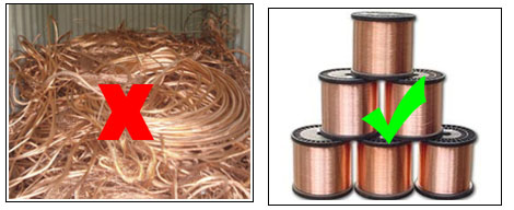 electrical wires copper