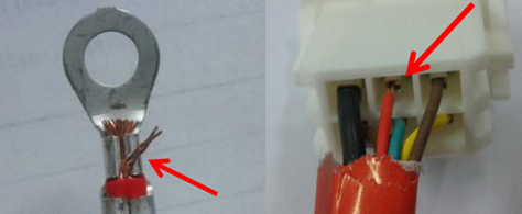 Wires Harness defect