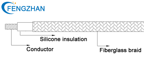 silicone fiberglass wire