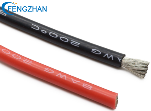 High temperature silicone wire